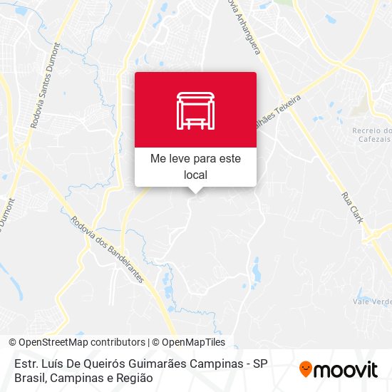 Estr. Luís De Queirós Guimarães Campinas - SP Brasil mapa