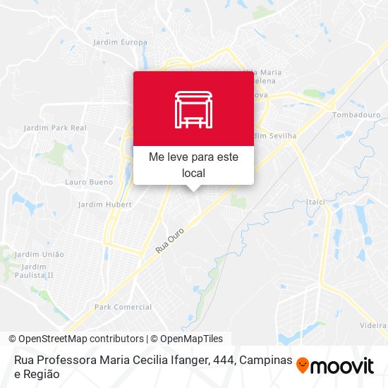 Rua Professora Maria Cecilia Ifanger, 444 mapa