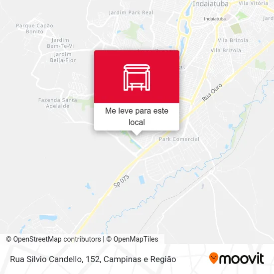 Rua Silvio Candello, 152 mapa
