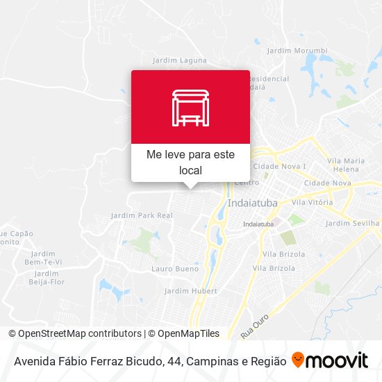 Avenida Fábio Ferraz Bicudo, 44 mapa