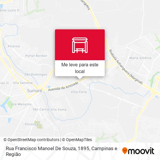 Rua Francisco Manoel De Souza, 1895 mapa