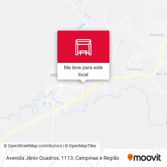 Avenida Jânio Quadros, 1113 mapa
