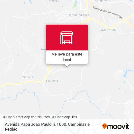 Avenida Papa João Paulo Ii, 1600 mapa