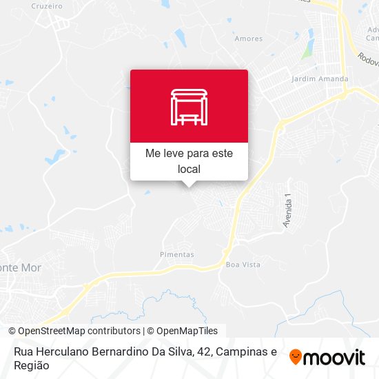 Rua Herculano Bernardino Da Silva, 42 mapa