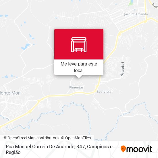 Rua Manoel Correia De Andrade, 347 mapa