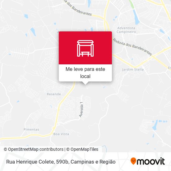 Rua Henrique Colete, 590b mapa
