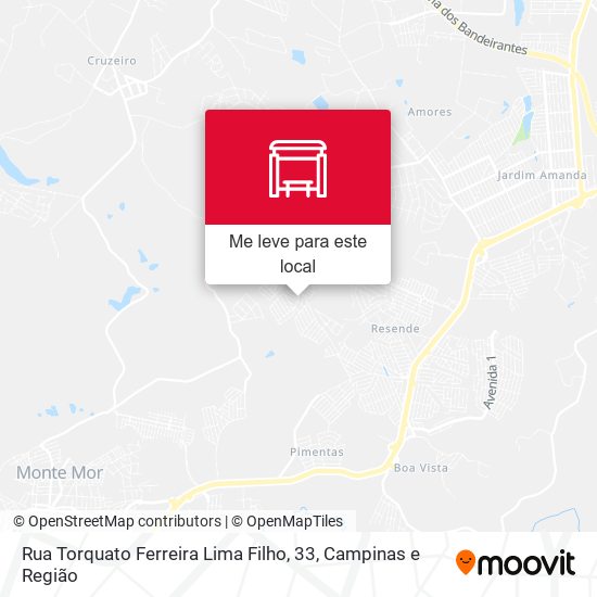 Rua Torquato Ferreira Lima Filho, 33 mapa