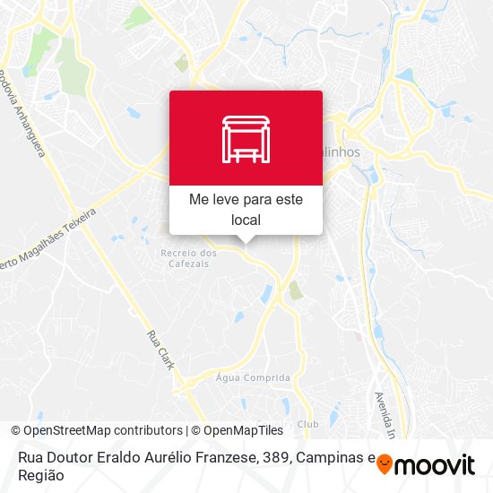 Rua Doutor Eraldo Aurélio Franzese, 389 mapa