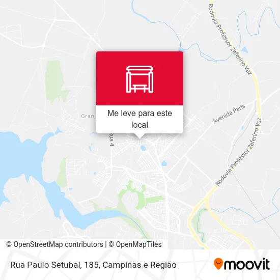 Rua Paulo Setubal, 185 mapa