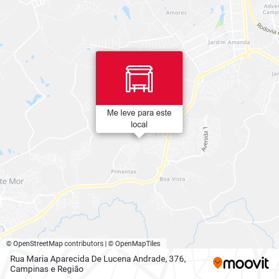 Rua Maria Aparecida De Lucena Andrade, 376 mapa
