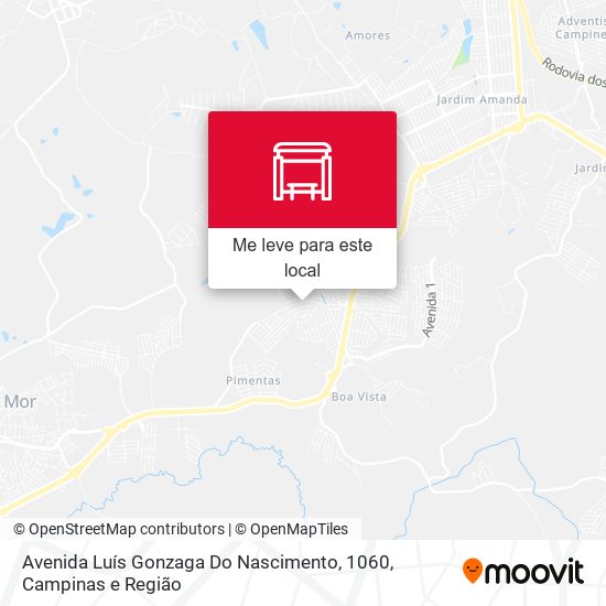 Avenida Luís Gonzaga Do Nascimento, 1060 mapa