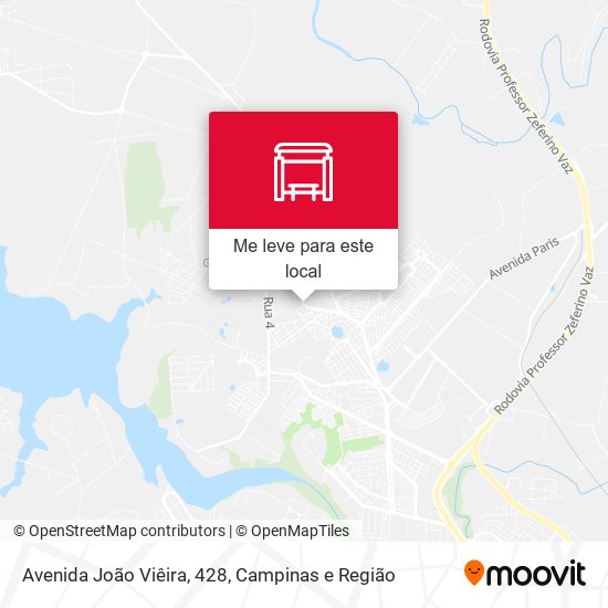 Avenida João Viêira, 428 mapa