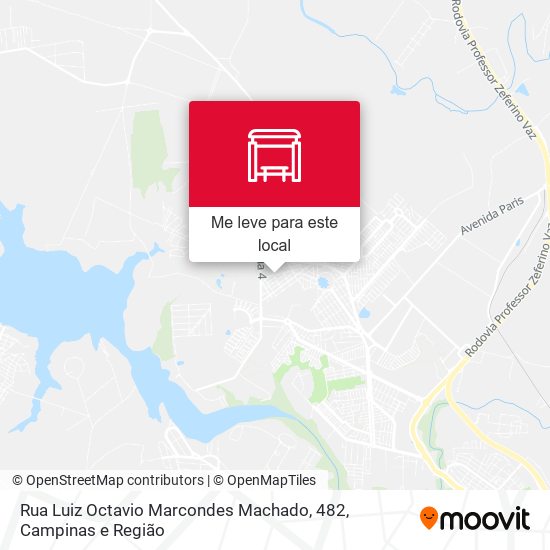Rua Luiz Octavio Marcondes Machado, 482 mapa