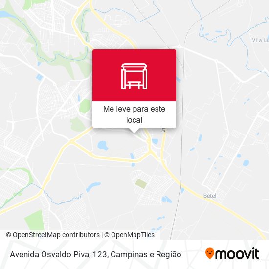 Avenida Osvaldo Piva, 123 mapa