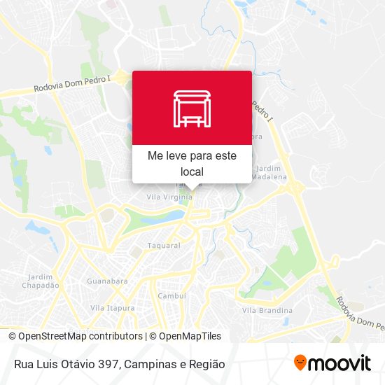 Rua Luis Otávio 397 mapa