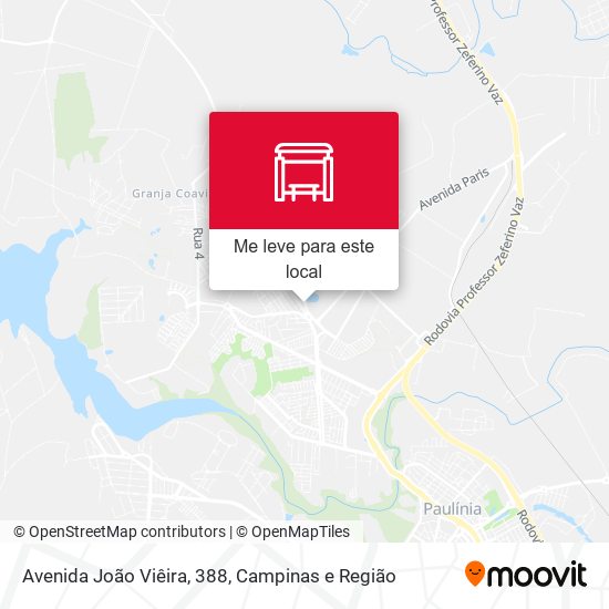 Avenida João Viêira, 388 mapa