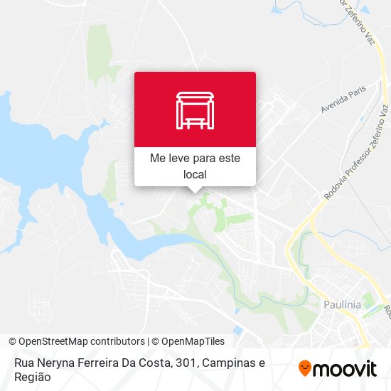 Rua Neryna Ferreira Da Costa, 301 mapa