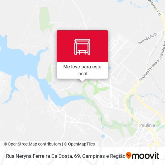 Rua Neryna Ferreira Da Costa, 69 mapa
