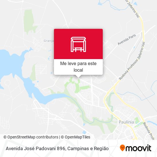 Avenida José Padovani 896 mapa