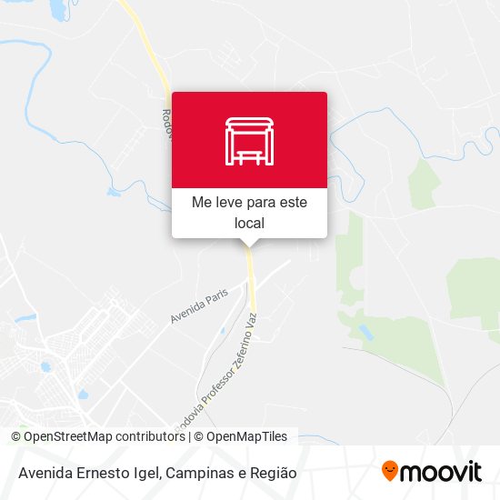 Avenida Ernesto Igel mapa