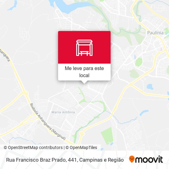 Rua Francisco Braz Prado, 441 mapa