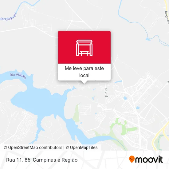 Rua 11, 86 mapa