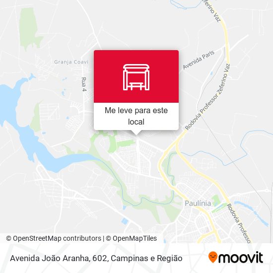 Avenida João Aranha, 602 mapa