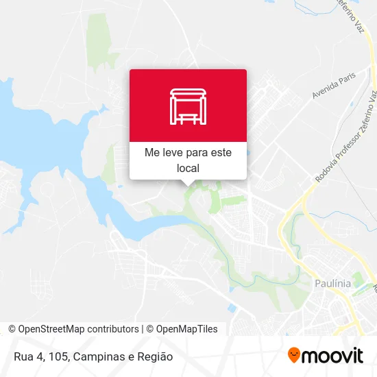 Rua 4, 105 mapa
