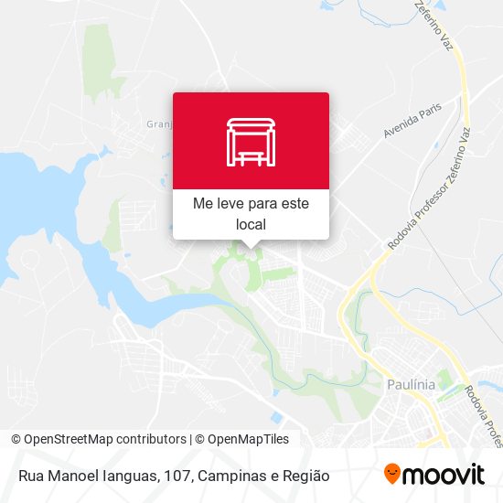 Rua Manoel Ianguas, 107 mapa