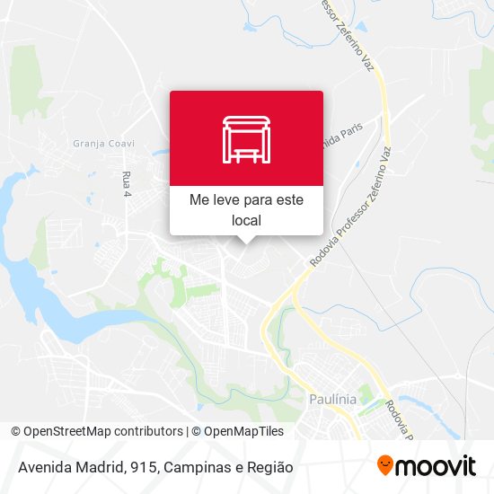 Avenida Madrid, 915 mapa