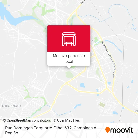 Rua Domingos Torquarto Filho, 632 mapa