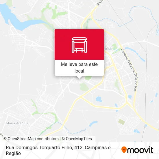 Rua Domingos Torquarto Filho, 412 mapa