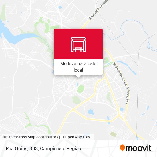 Rua Goiás, 303 mapa