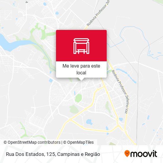 Rua Dos Estados, 125 mapa