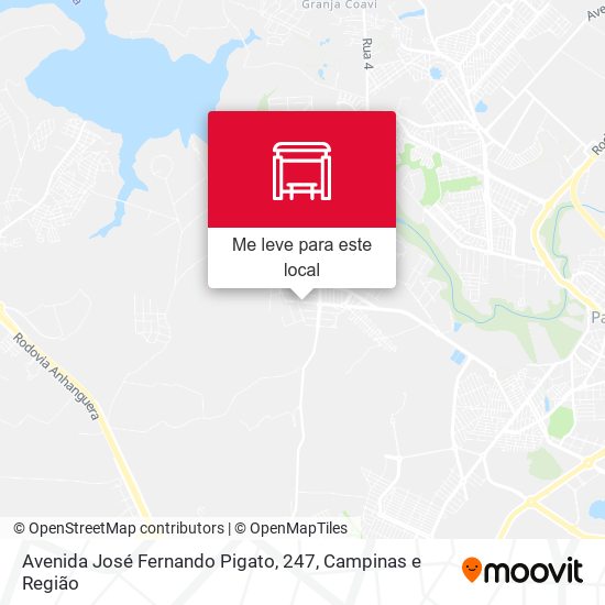 Avenida José Fernando Pigato, 247 mapa