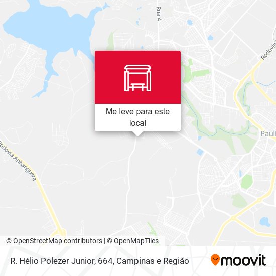 R. Hélio Polezer Junior, 664 mapa