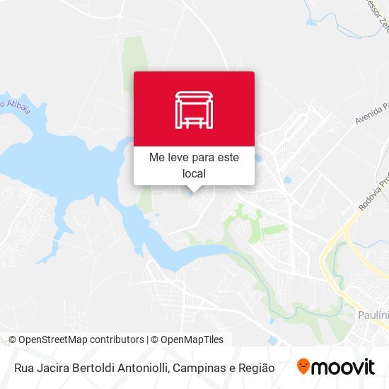 Rua Jacira Bertoldi Antoniolli mapa