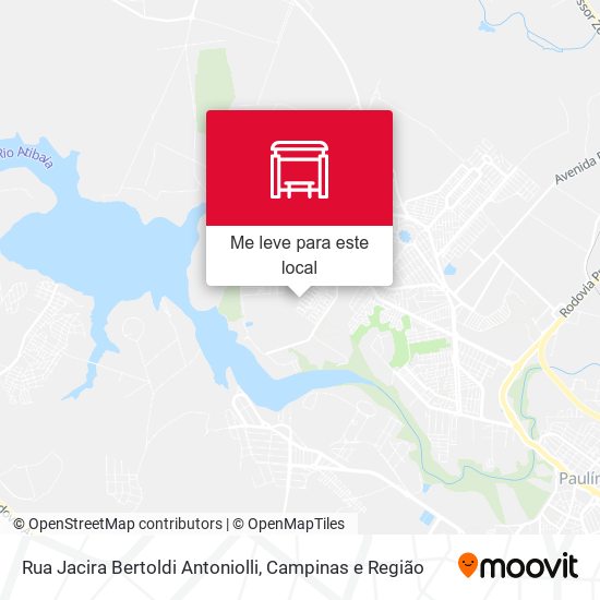 Rua Jacira Bertoldi Antoniolli mapa