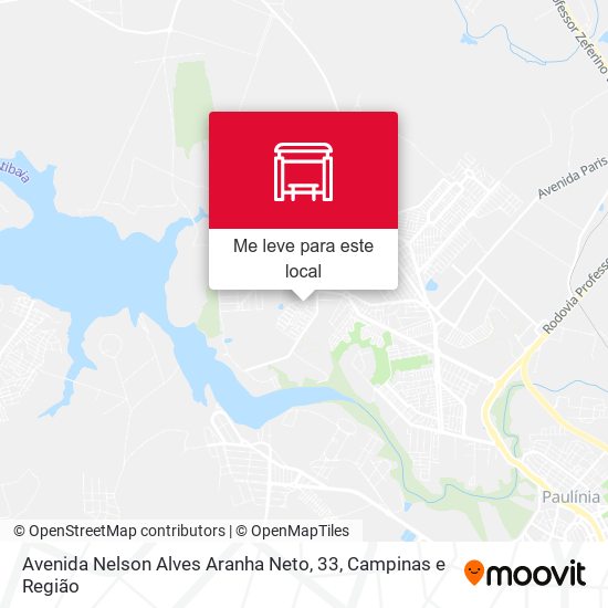 Avenida Nelson Alves Aranha Neto, 33 mapa
