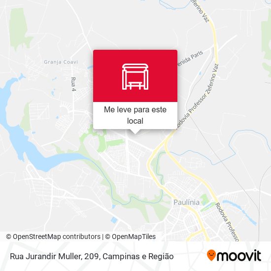 Rua Jurandir Muller, 209 mapa