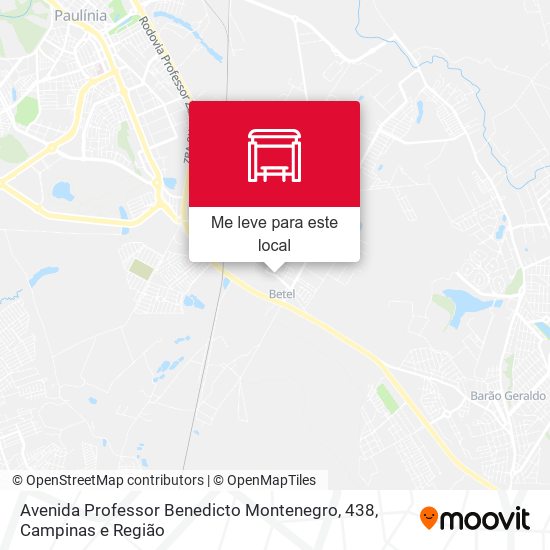 Avenida Professor Benedicto Montenegro, 438 mapa