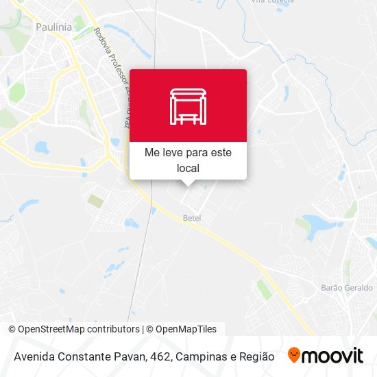 Avenida Constante Pavan, 462 mapa
