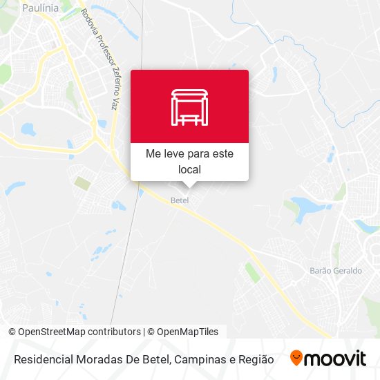 Residencial Moradas De Betel mapa