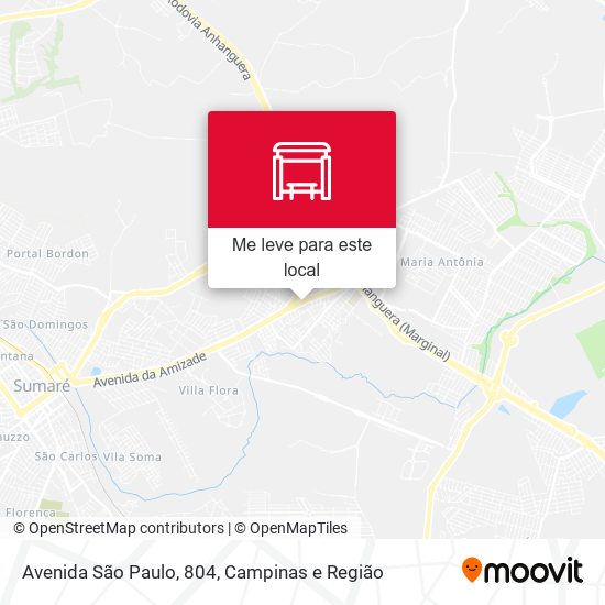Avenida São Paulo, 804 mapa