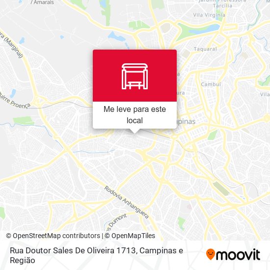 Rua Doutor Sales De Oliveira 1713 mapa