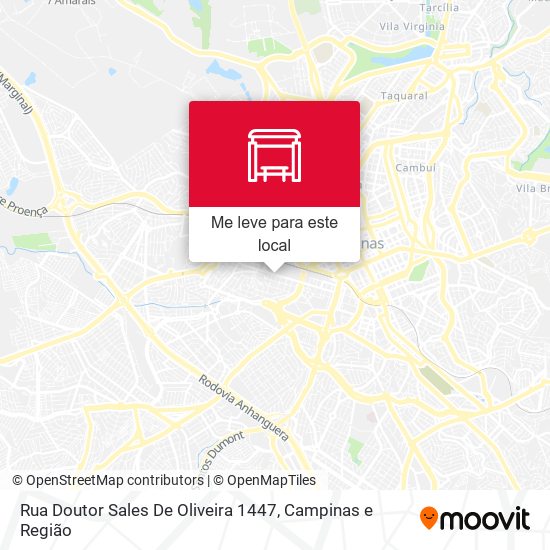 Rua Doutor Sales De Oliveira 1447 mapa