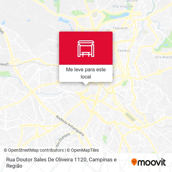 Rua Doutor Sales De Oliveira 1120 mapa