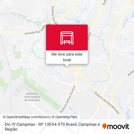 Dic IV Campinas - SP 13054-370 Brasil mapa