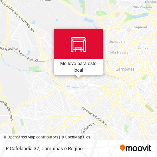 R Cafelandia 37 mapa