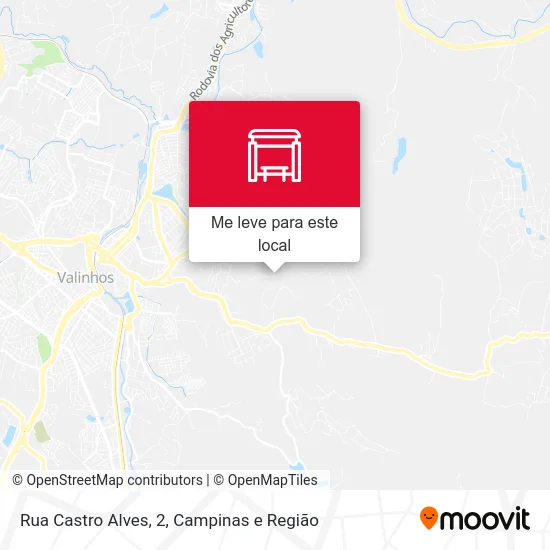 Rua Castro Alves, 2 mapa
